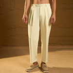 Dennison Men Double Pleated Korean Baggy Fit Trouser