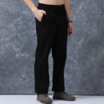 The Lifestyle Co Linen Relaxed-Fit Regular Trousers