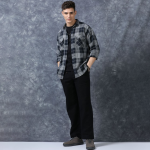 The Lifestyle Co Linen Relaxed-Fit Regular Trousers